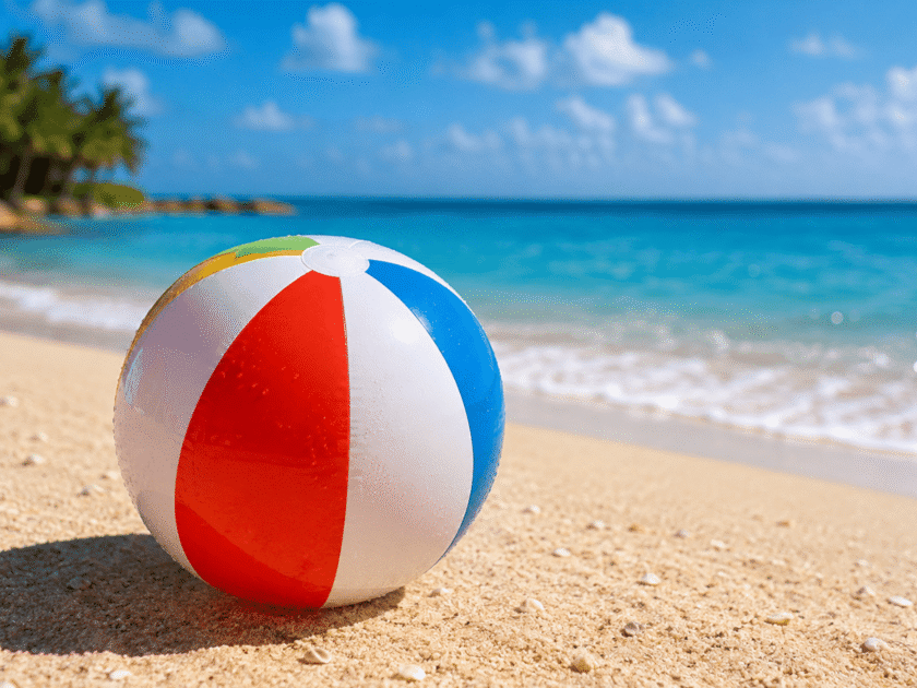 Free 6″ Beach Balls!