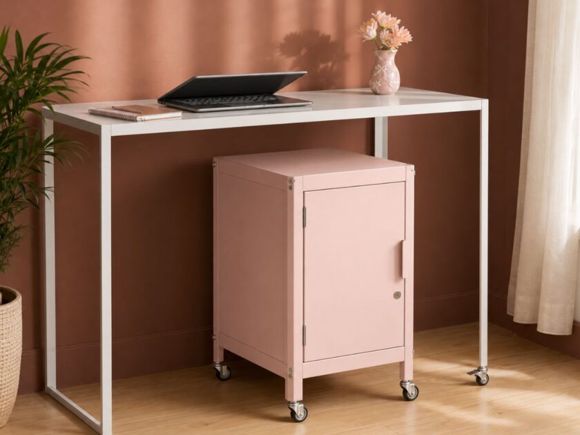 Metal Rolling Locker Storage Cabinet with Lock Only $50 at Target (Reg. $80)