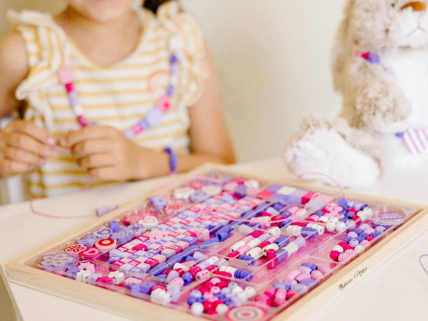 Melissa & Doug Created by Me! Sparkle & Shimmer Beads Wooden Bead Kit Only $16.xx on Amazon (Reg $31)