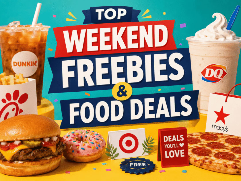Top Weekend Freebies & Deals