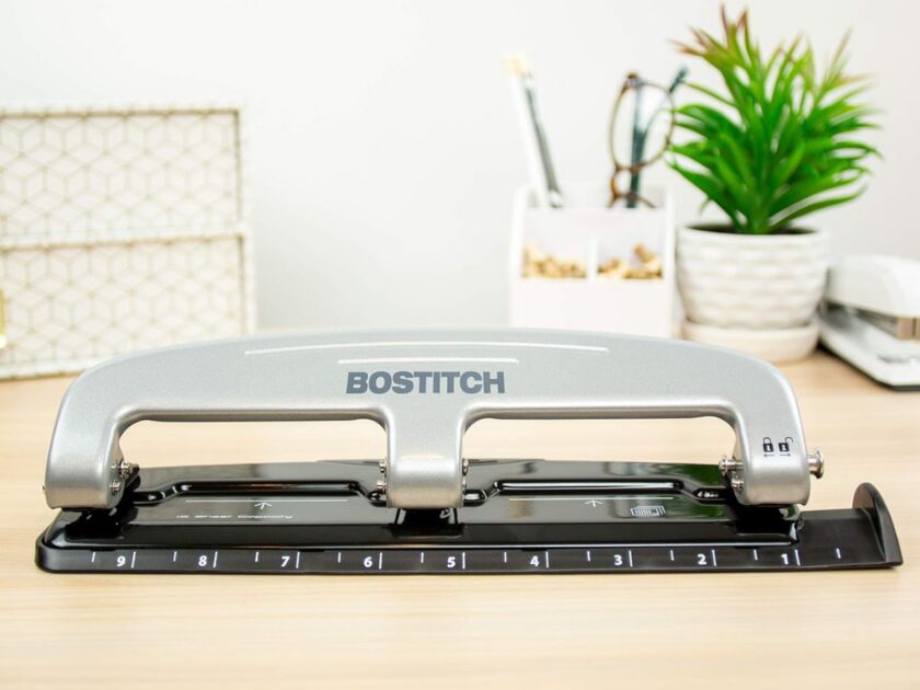 Bostitch inPress 12 Sheet Three Hole Punch Only $9.xx on Amazon (Reg. $21)