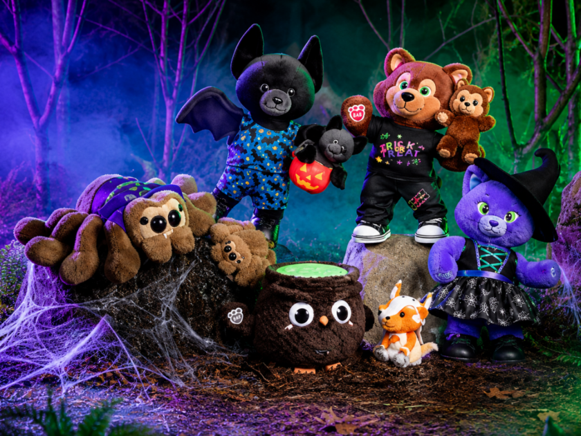 Build-A-Bear NEW Halloween Collection: Creepy-Cute Jumping Spider & More