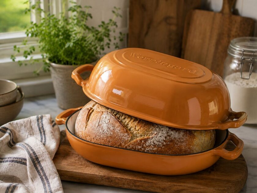 7 QT Enameled Cast Iron Dutch Oven Only $49.xx on Amazon (Reg. $110)