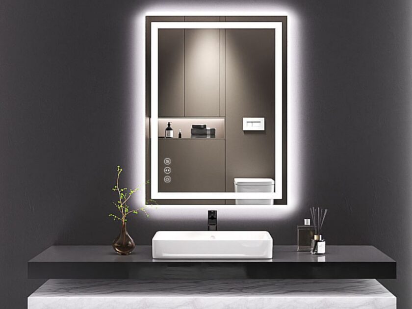 24″X32″ Bathroom Mirror with Lights Only $78.xx on Amazon (Reg. $160)