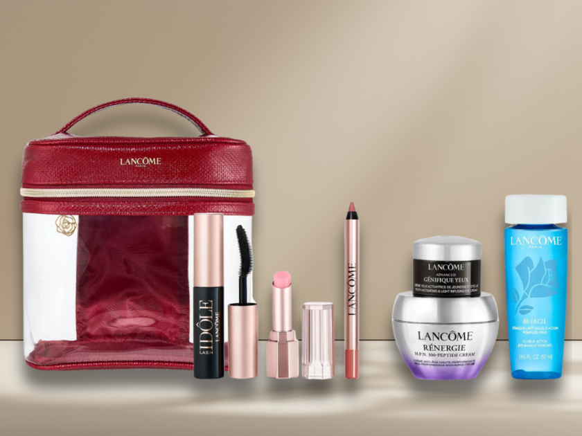 FREE 7-Piece Gift Set When You Spend $39.50 On Lancome at Macy’s ($122 Value)!!!