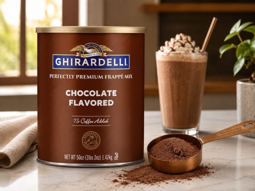 Ghirardelli Double Chocolate Frappe, 50 Oz Mix Only $18.xx on Amazon (Reg. $39)