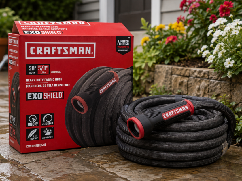 CRAFTSMAN ExoShield Heavy-Duty Fabric Hose Only $22.xx on Amazon (Reg. $45)