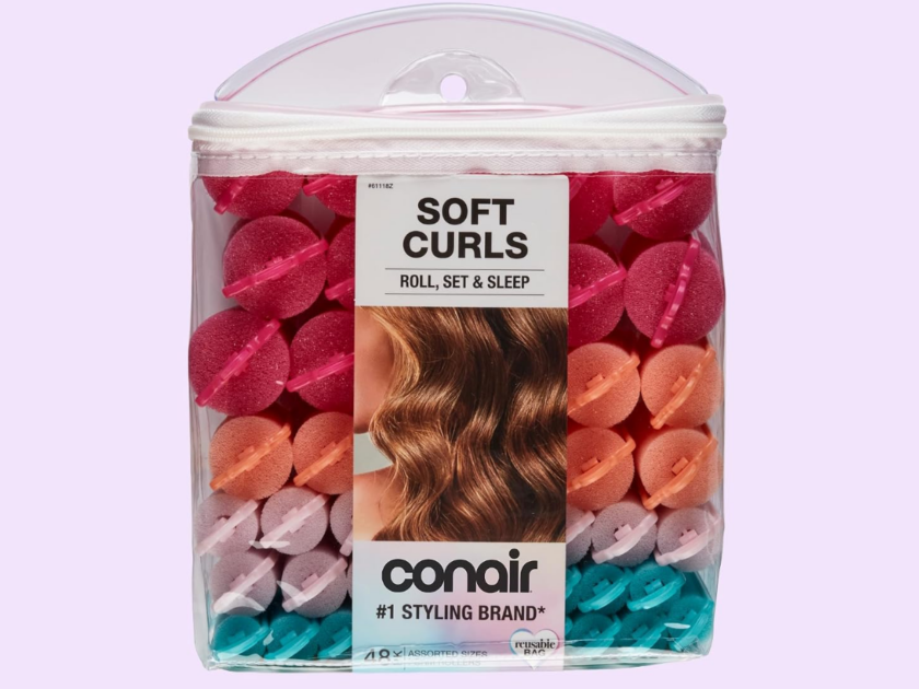 GO! $1.xx Conair Hair Rollers for Heatless Curls!