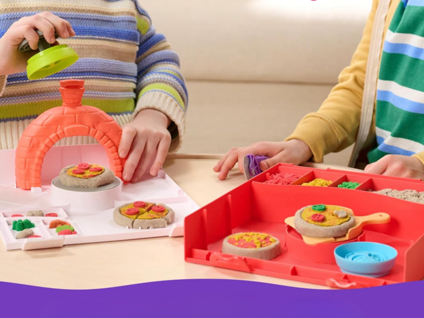 Kinetic Sand SquishPizza Playset Only $9.xx on Amazon (Reg $22)