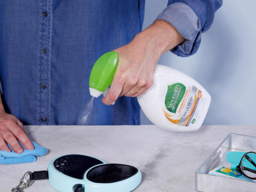 Seventh Generation Lemongrass Citrus Disinfecting Multi-Surface Cleaner 4ct Only $10.xx on Amazon (Reg $18)