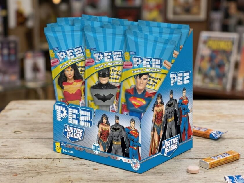 PEZ DC Comics Justice League Candy Dispensers, 12 Pack Only $16.xx on Amazon (Reg. $28)