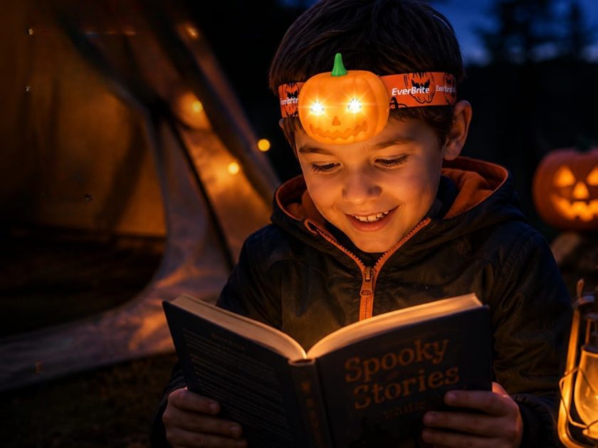 EverBrite Halloween Pumpkin Head Lamps for Kids 2-Pack $4.xx on Amazon (Reg $9)!
