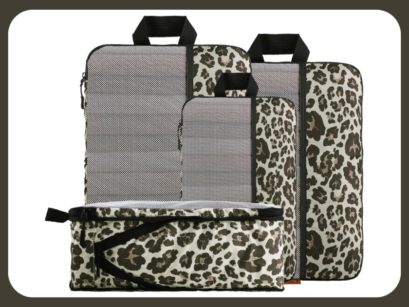 Compression Packing Cubes 4-Pack Only $11.xx on Amazon (Reg. $23)