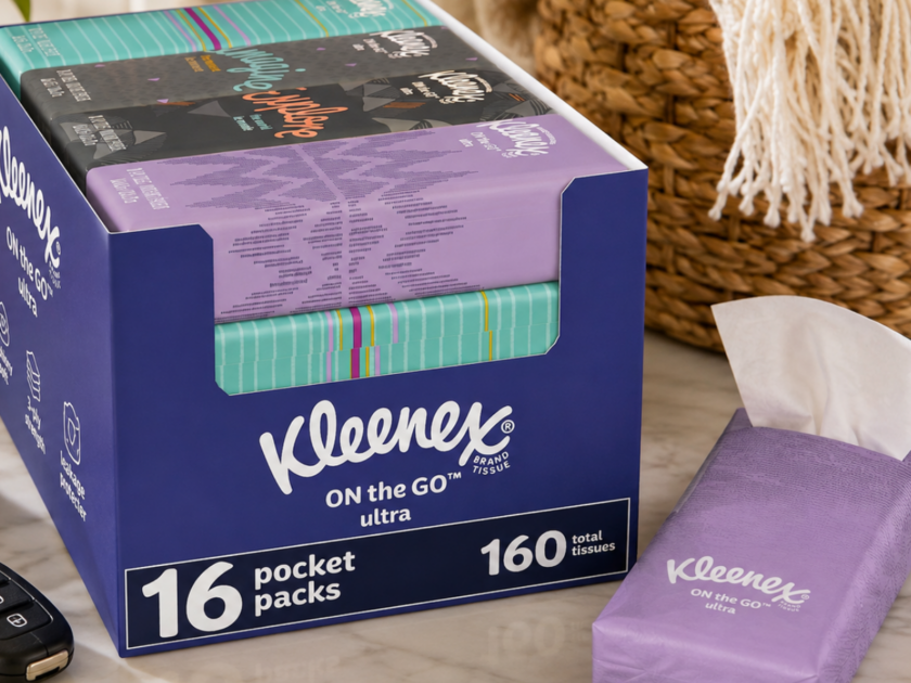 Kleenex 16 Pocket Packs Only $9.xx on Amazon (Reg. $15)