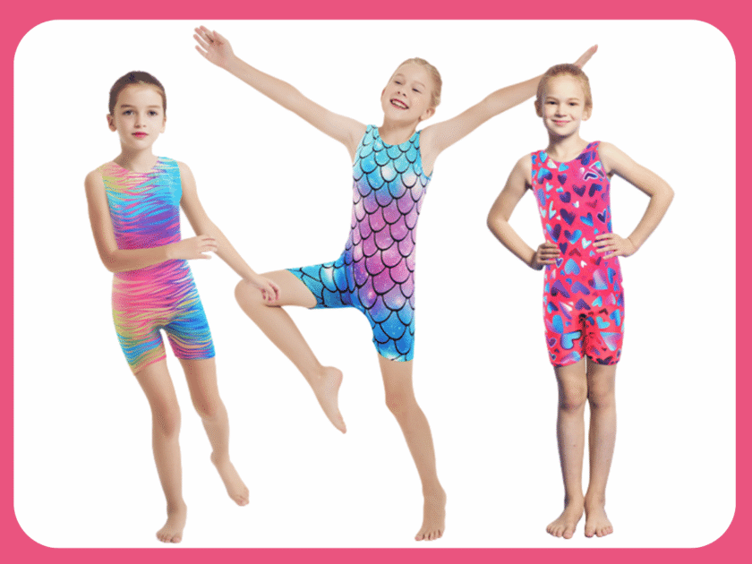 Gymnastics Leotards for Girls from $4.xx on Amazon (Reg $9+)