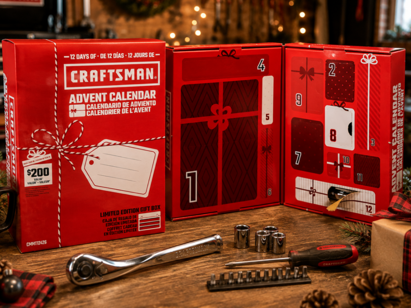 12 Days of CRAFTSMAN 2026 Advent Calendar Pre-Order Now Available