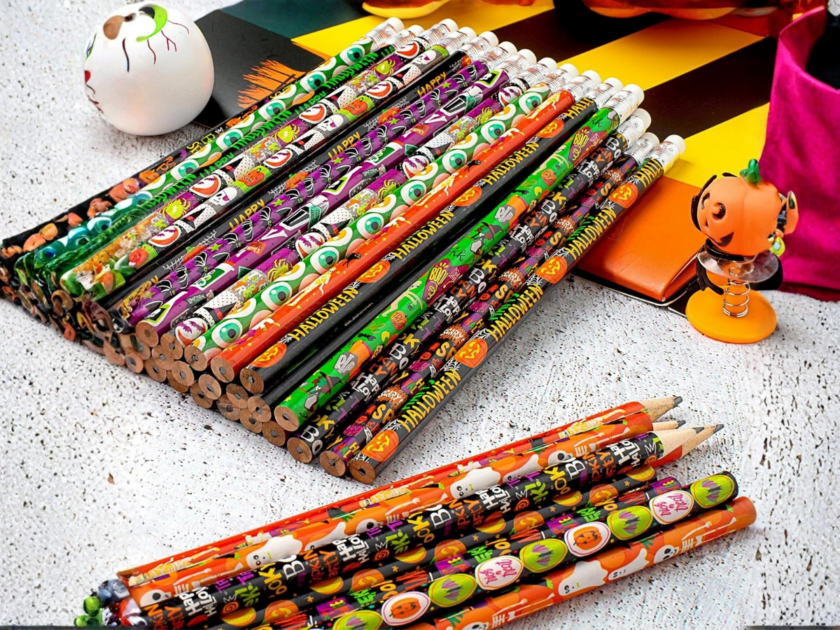 48 count of Halloween Pencils only $5.xx on Amazon!
