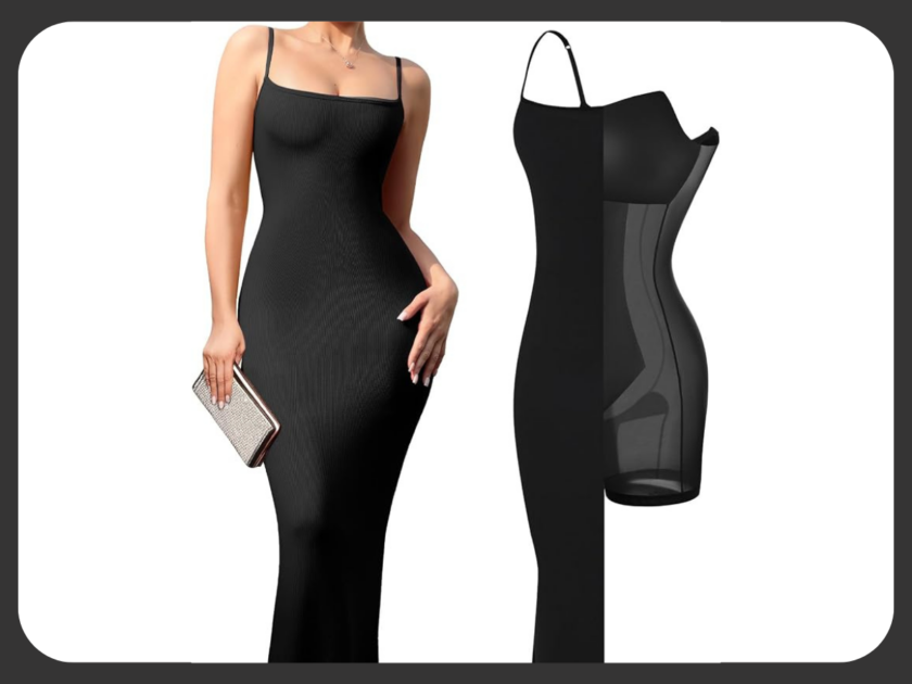 Popilush Maxi Bodycon Dress w/Built-In Bra + Shapewear $29.xx on Amazon (Reg $81)!