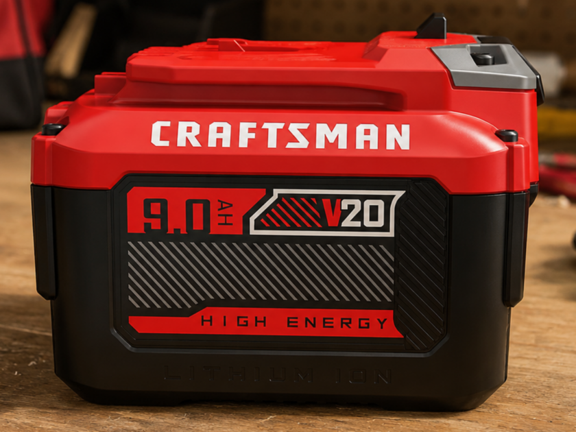 CRAFTSMAN V20 9 Ah Lithium Ion Battery Only $99 at Lowe’s (Reg. $189)