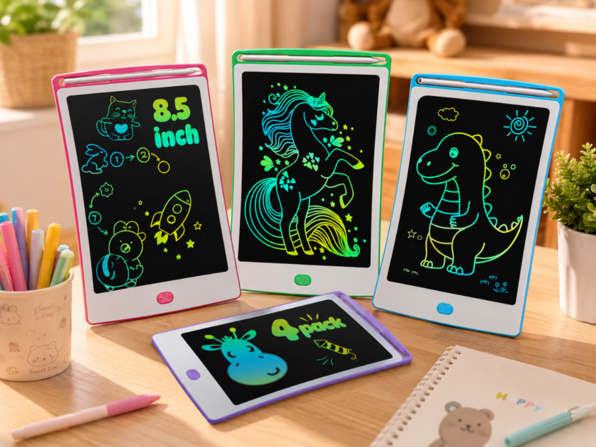 Magic Jimmy LCD Writing Tablet 4-Pack Only $6.99 on Amazon