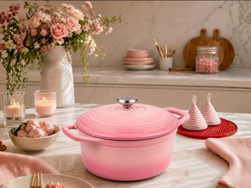Enameled Cast Iron Dutch Oven only $33.xx on Amazon! (Reg $70)