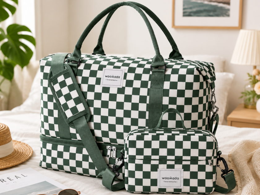 WOOMADA Weekender Overnight Bag with Toiletry Bag Only $22.xx on Amazon (Reg. $46)