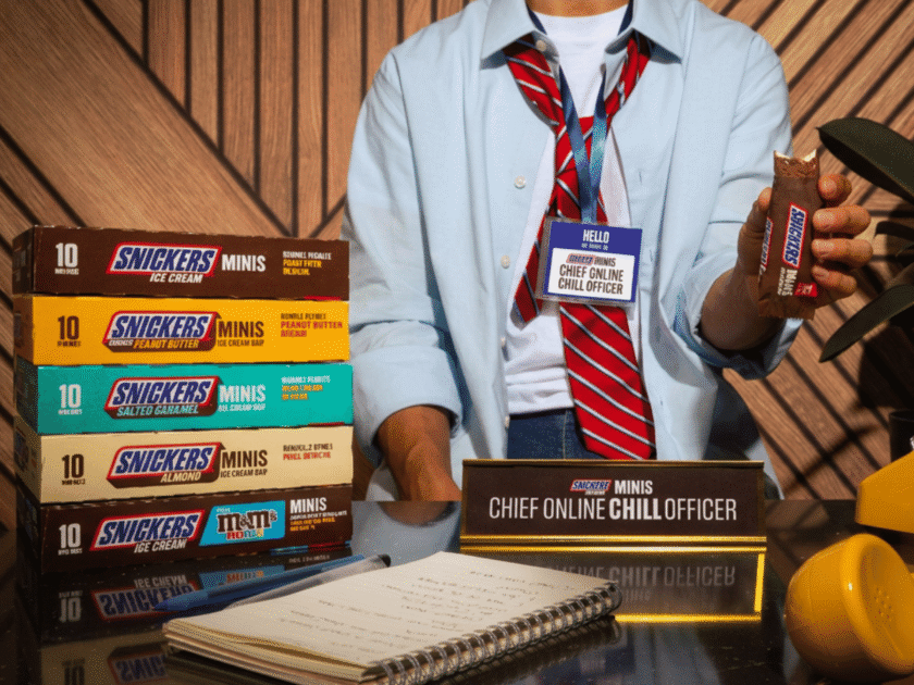 Apply to be the Snickers Ice Cream Minis Chief Online Chill Officer!