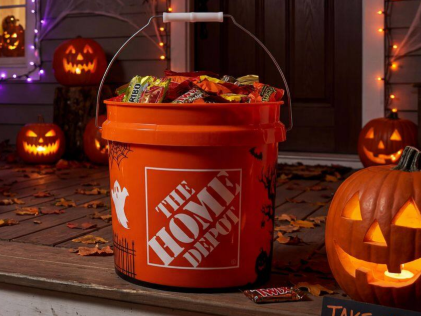 The Viral Home Depot Halloween Bucket is In-Stock for Shipping!