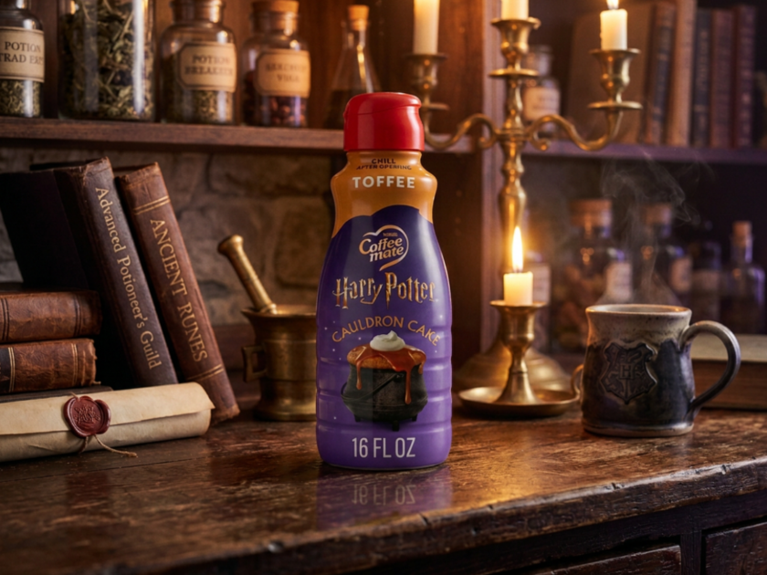 Coffeemate Harry Potter Cauldron Cake Coffee Creamer Only $1 at Walmart after Walmart Cash