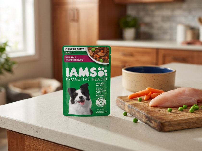 Free IAMS Proactive Health Core Dog Food Pouch After Walmart Cash