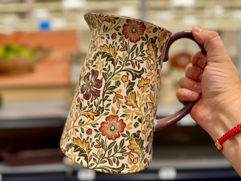 Better Homes & Gardens Edith Vine Floral Stoneware Available at Walmart!