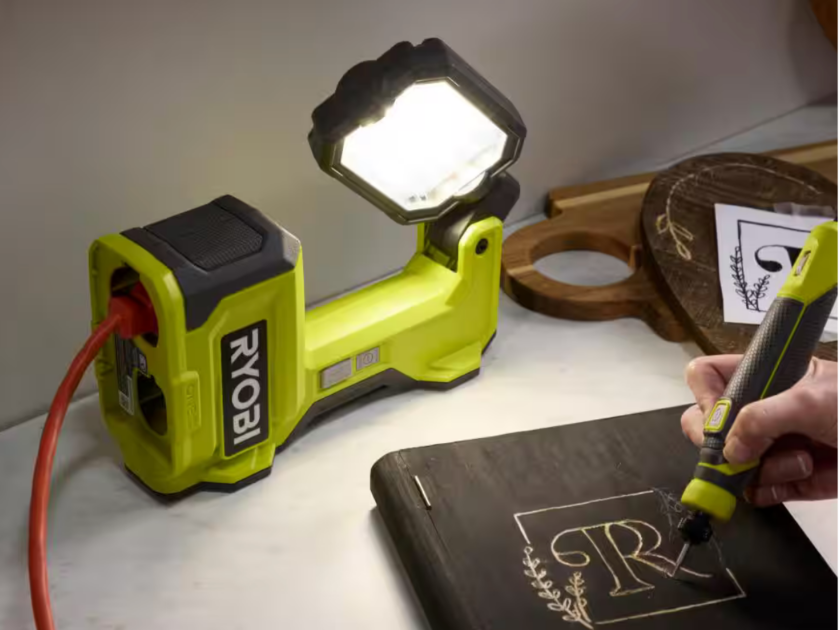 Ryobi ONE+ 18V Hybrid Cordless LED Magnetic Task Light Only $79 at Home Depot (Reg $342) – Today Only!
