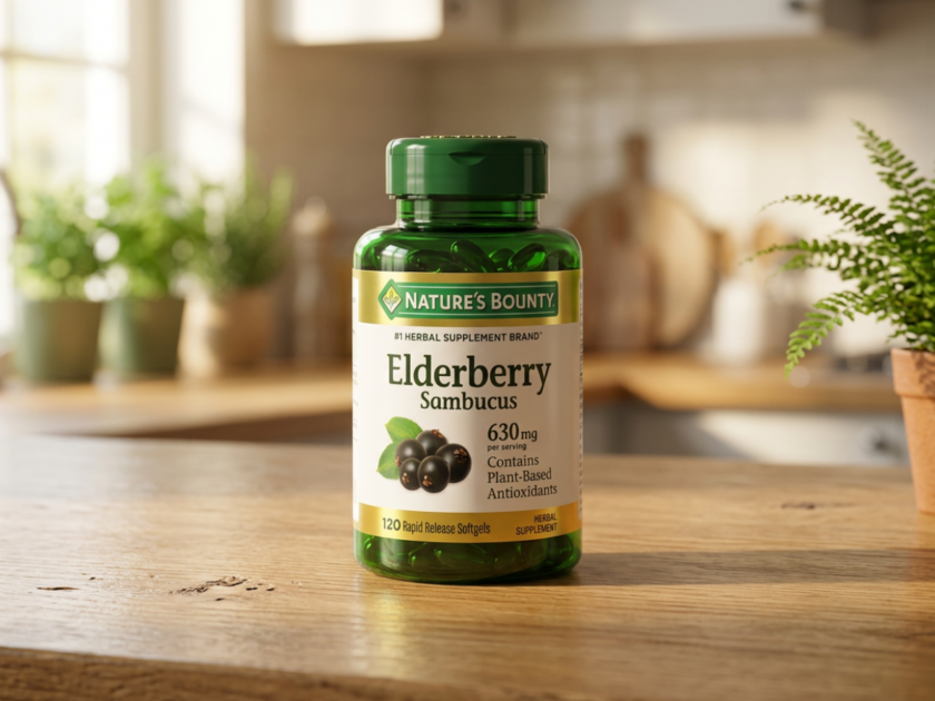 Nature’s Bounty Sambucus Elderberry 120ct Only $4.xx on Amazon (Reg $15)