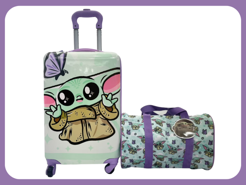 Lucas Star wars Mandalorian Kid’s Luggage Set Only $39 at Walmart (Reg. $78)