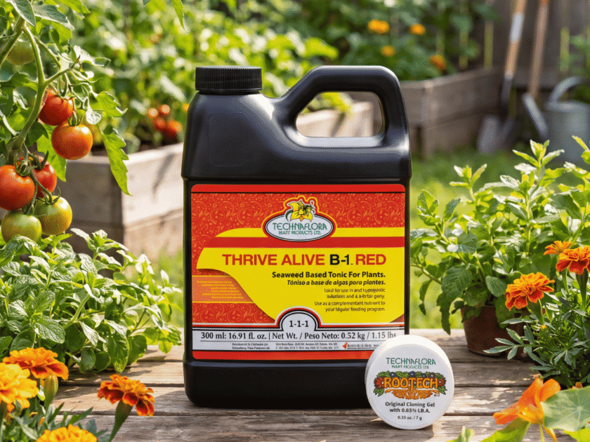 Free Technaflora Thrive Alive B-1 Red + Rootech Cloning Gel Sample!