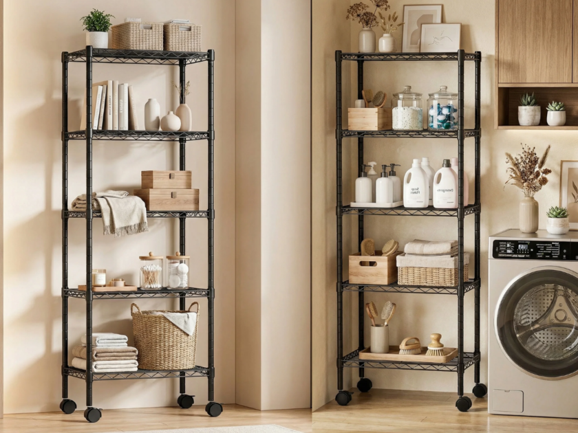 EDX 5 Tier Heavy Duty Adjustable Wire Shelving Only $22 at Walmart (Reg $73)