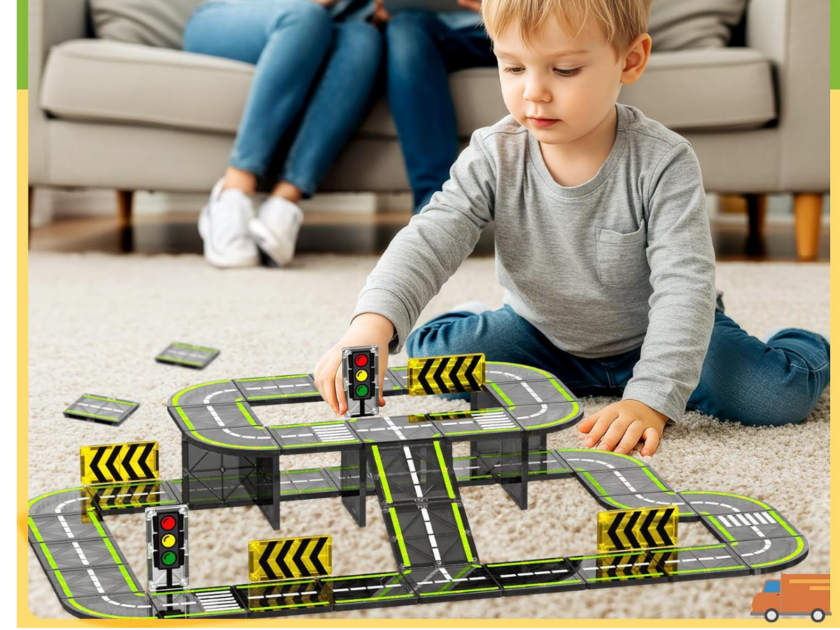 Magnetic Tiles Roadway Set Only $9.xx on Amazon (Reg. $20)
