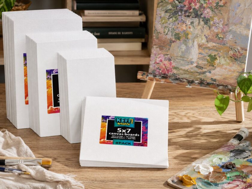 100% Cotton Primed Painting Canvases, 32 Pack Only $20.xx on Amazon (Reg. $35)