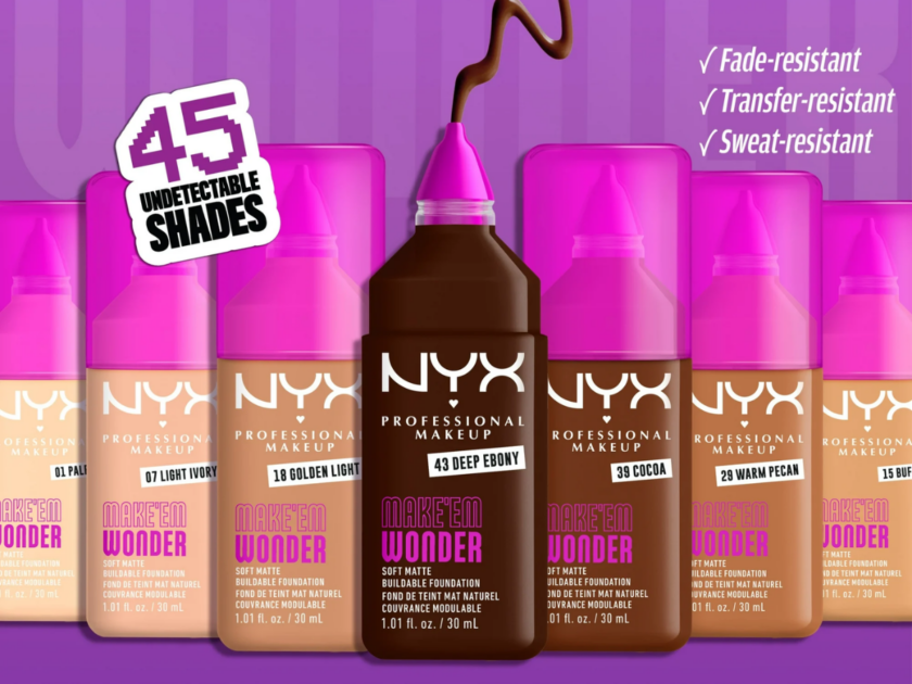 NYX Professional Makeup Make Me Wonder Make ‘EM Wonder Foundation From $2 at Walmart (Reg $16)