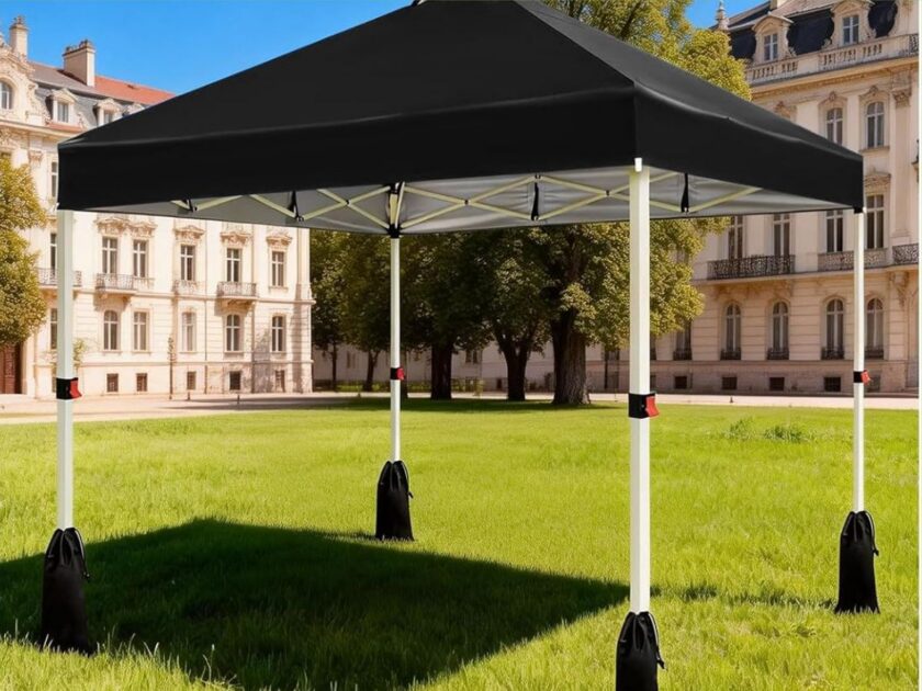 10X10 Pop Up Canopy Tent with Portable Roller Bag Only $79.xx on Amazon (Reg. $140)