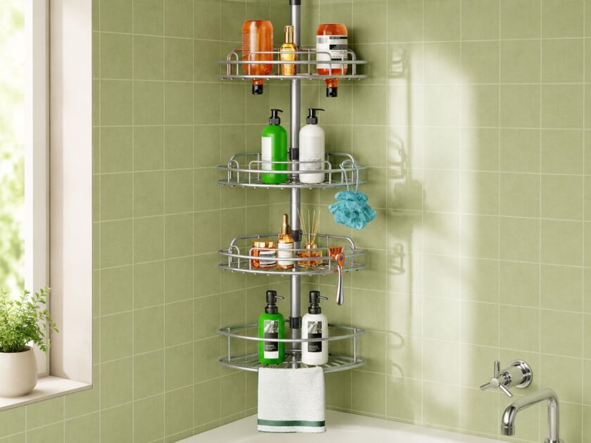 4-Tier Corner Shower Caddy Only $29.xx on Amazon (Reg. $50)