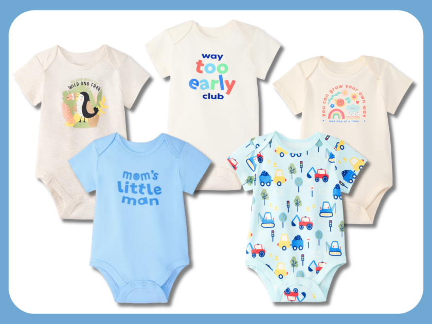Garanimals Bodysuits Sizes 0-24 Months as low as $1.xx at Walmart (Reg $5)!
