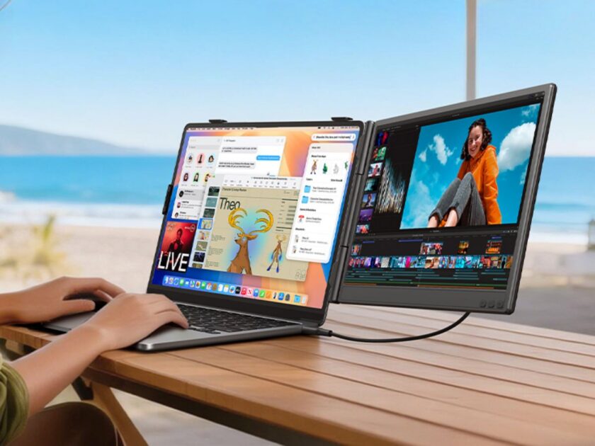 14” Dual Laptop Screen Extender Only $85.xx on Amazon (Reg. $140)