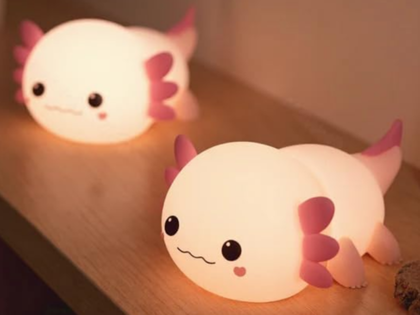 Mewaii Huggwaii Squishy Axolotl Night Light Only $9.xx on Amazon (Reg. $23)