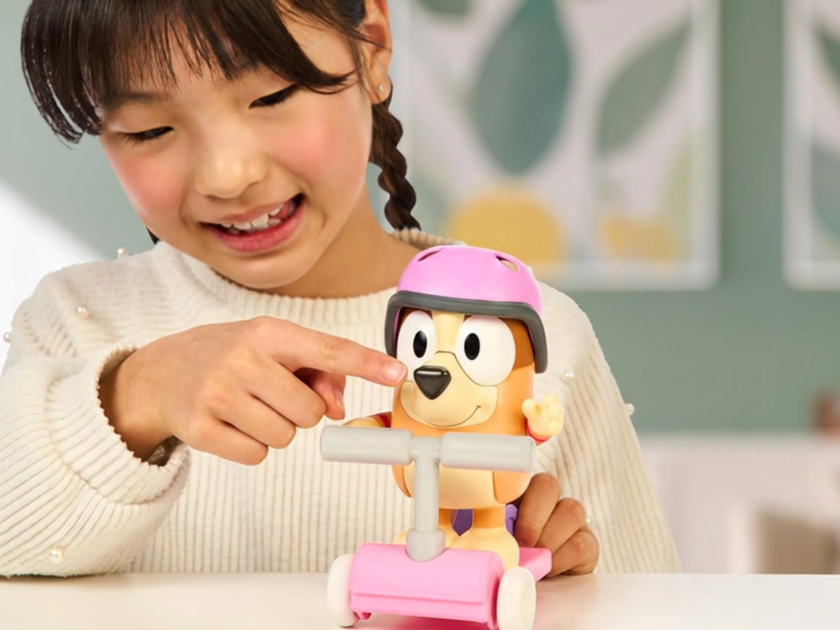 Bluey Chat Mates and Accessory Scooter Bingo Figurine Playset Only $9.xx on Amazon (Reg $20)
