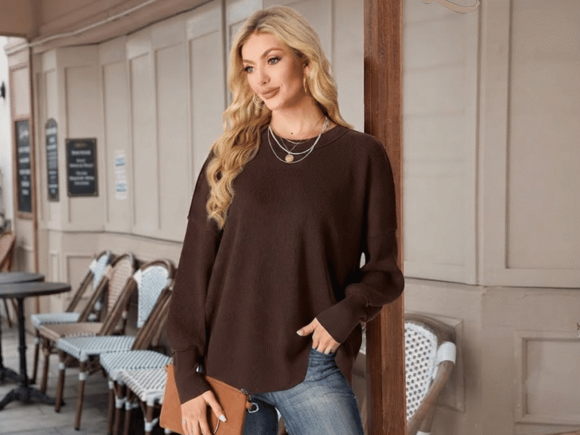 Women’s Crewneck Batwing Sweater Just $9.xx on Amazon (Reg. $20)