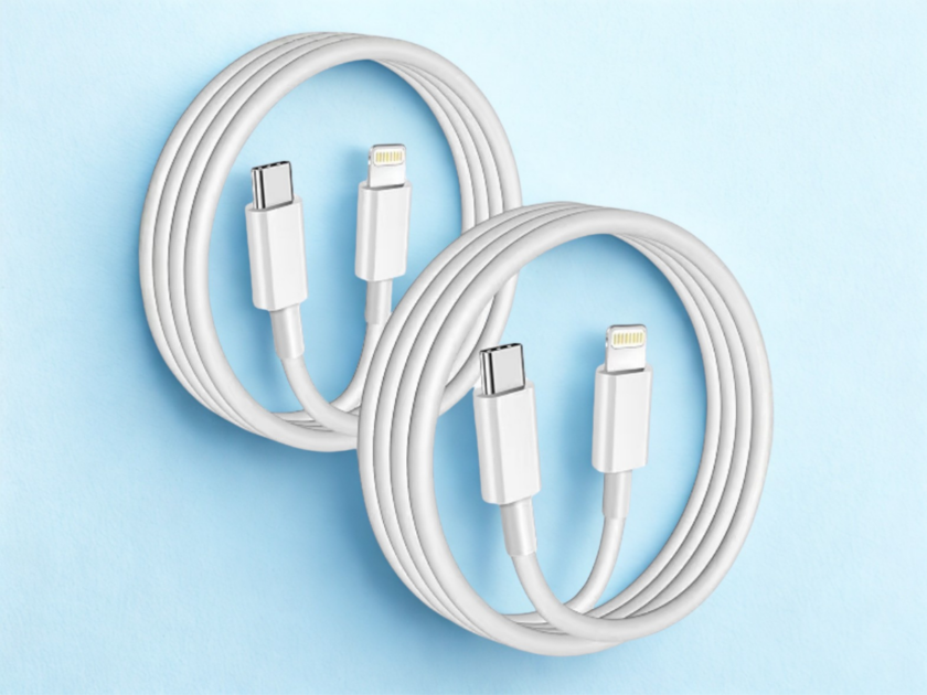 USB Lightning Cable 2 pack only $3.xx on Amazon! (Reg $8)