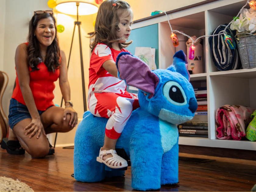 Disney Stitch 6V Plush Electric Ride-On Toy Only $58 at Walmart (Reg $97)