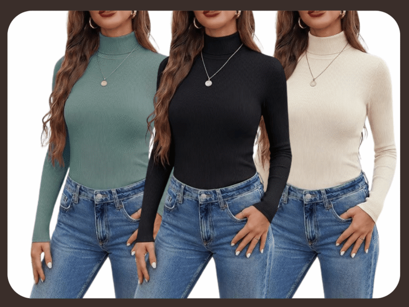 Amazon’s #1 Best-Selling Women’s Turtleneck Just $3.xx (Reg. $13)