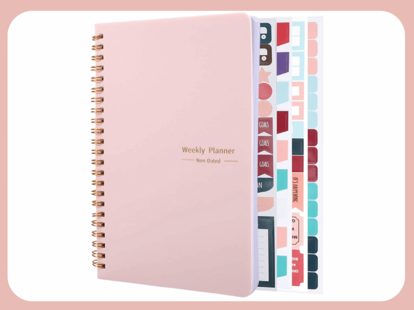 52-Week Undated Planner Just $3.xx on Amazon (Reg. $8)